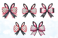 Easter Bunny Bow Clipart Bundle 3 - CraftNest - Digital Crafting and Art