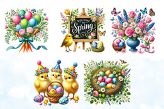Easter Day Clipart Bundle 2 - CraftNest - Digital Crafting and Art