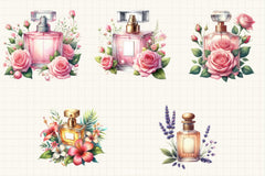 Perfume Clipart Bundle 1 - CraftNest - Digital Crafting and Art