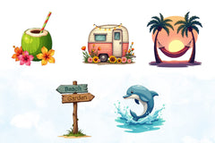 Spring & Summer Clipart Bundle 6 - CraftNest - Digital Crafting and Art