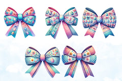 Easter Bow Clipart Bundle 3 - CraftNest - Digital Crafting and Art