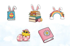 Groovy Easter Retro Flower Clipart Bundle - CraftNest - Digital Crafting and Art