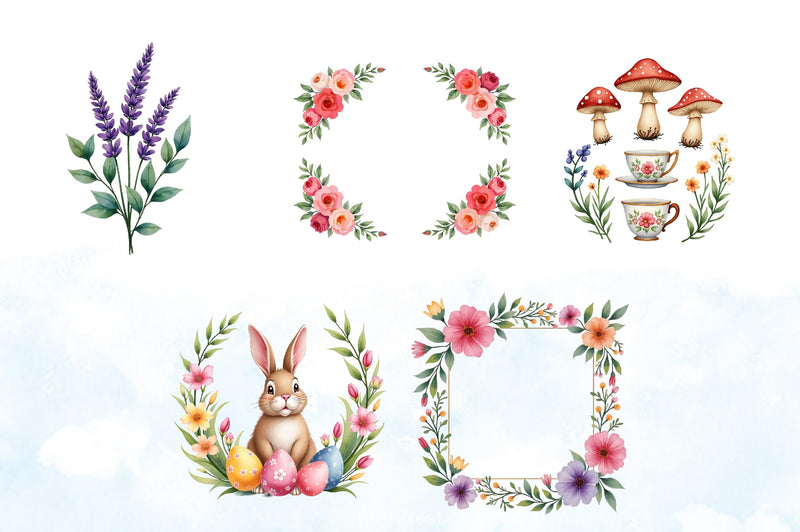 Spring Planner Clipart Bundle - CraftNest - Digital Crafting and Art