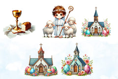 Christian Easter Clipart Bundle 3 - CraftNest - Digital Crafting and Art