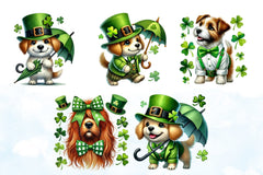 St Patrick's Day Irish Setter Clipart Bundle - CraftNest - Digital Crafting and Art