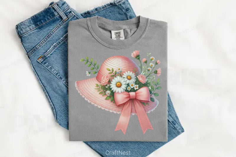 Spring Hat Clipart Bundle - CraftNest - Digital Crafting and Art