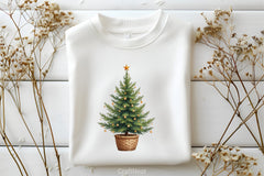 Boho Christmas Tree Clipart Bundle - CraftNest - Digital Crafting and Art