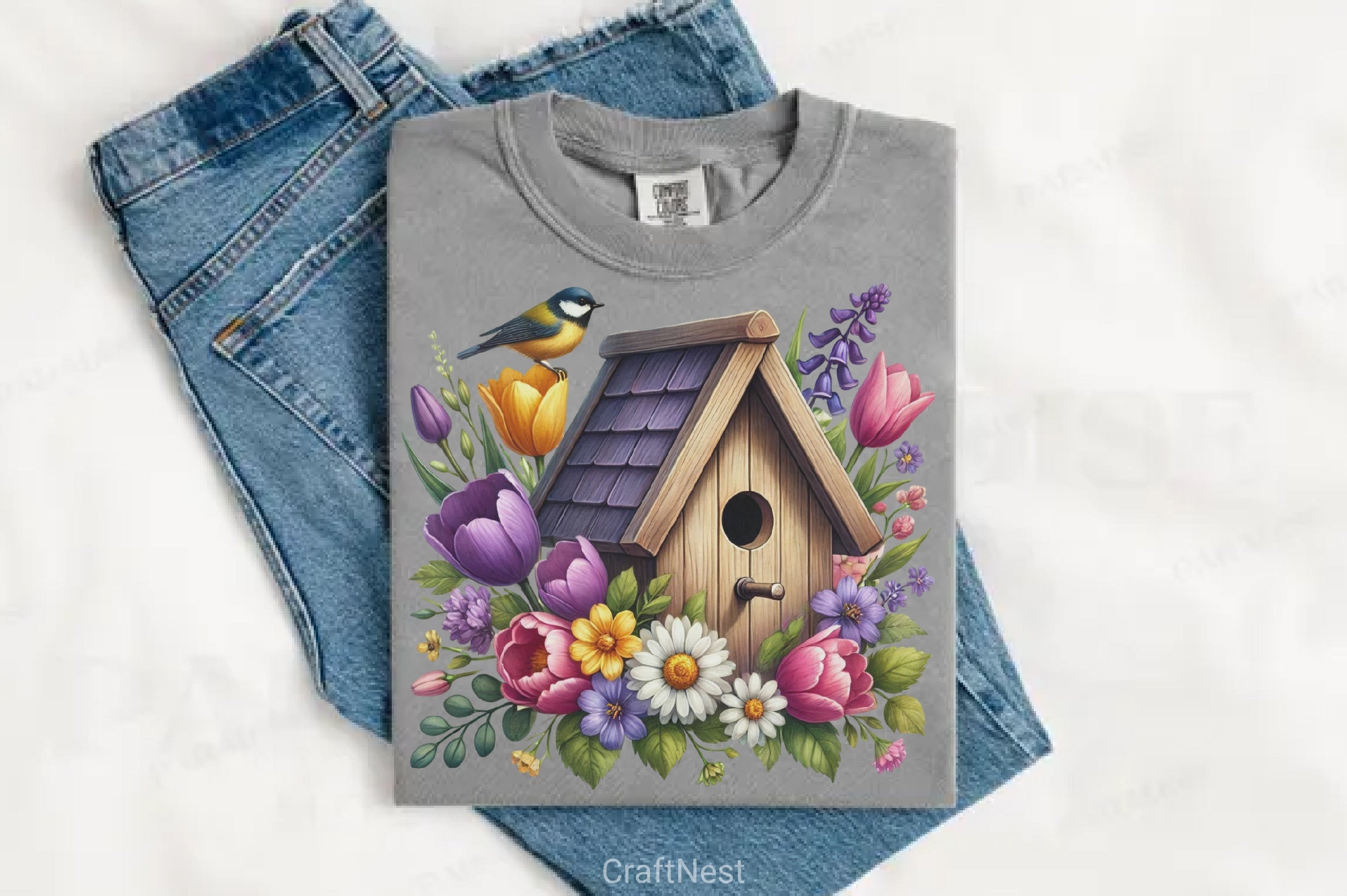 Spring Garden Clipart Bundle 3 - CraftNest - Digital Crafting and Art