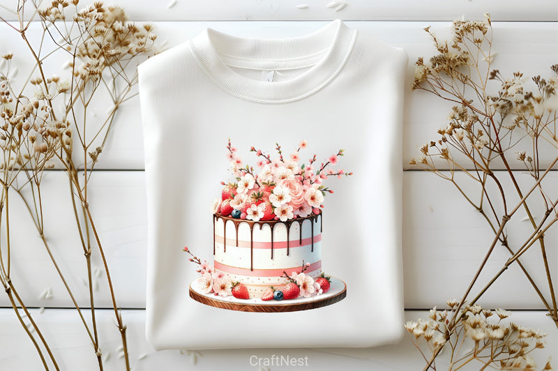 Cake Clipart Bundle - CraftNest - Digital Crafting and Art