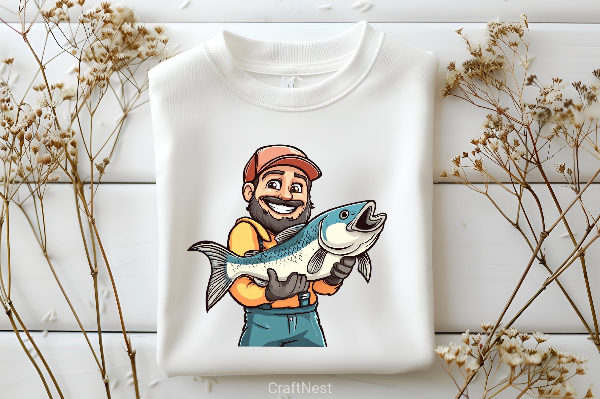 Fishing Clipart Bundle 2 - CraftNest - Digital Crafting and Art