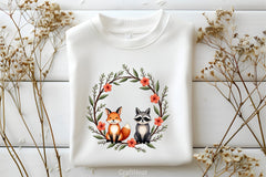 Christmas Wreath Clipart Bundle 8 - CraftNest - Digital Crafting and Art