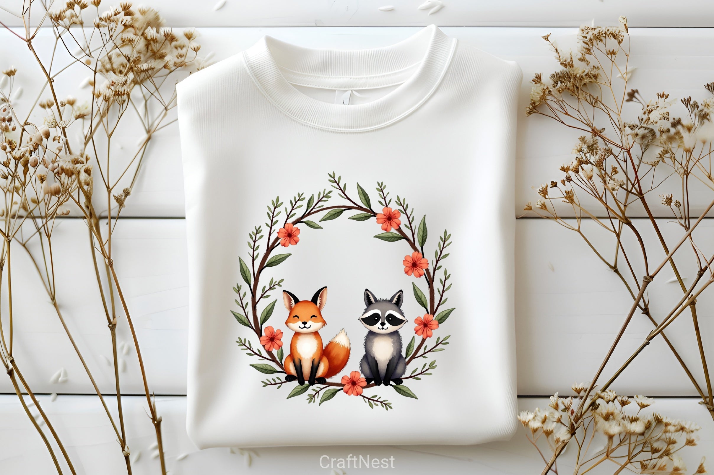 Christmas Wreath Clipart Bundle 8 - CraftNest - Digital Crafting and Art