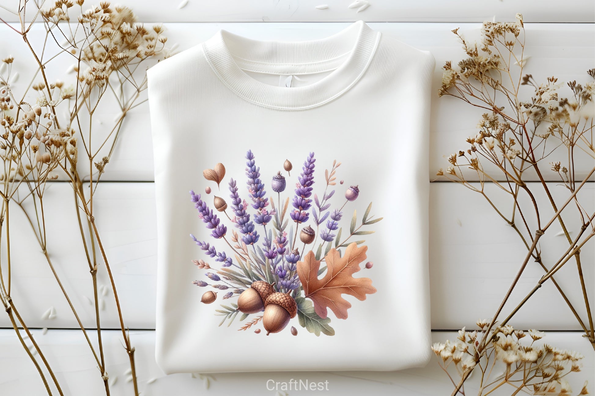 Lavender Fall Clipart Bundle - CraftNest - Digital Crafting and Art