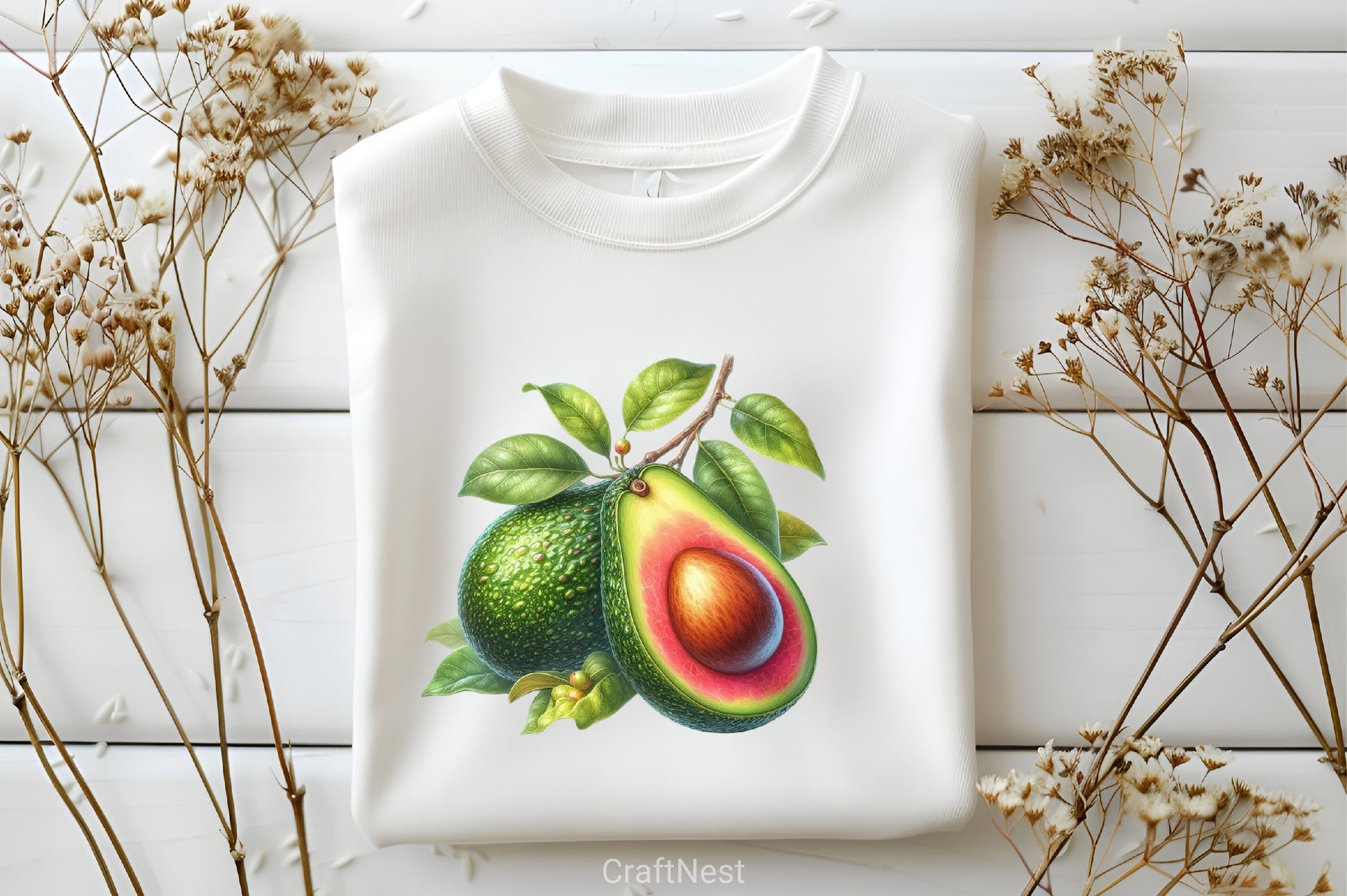 Avocado Clipart Bundle 3 - CraftNest - Digital Crafting and Art