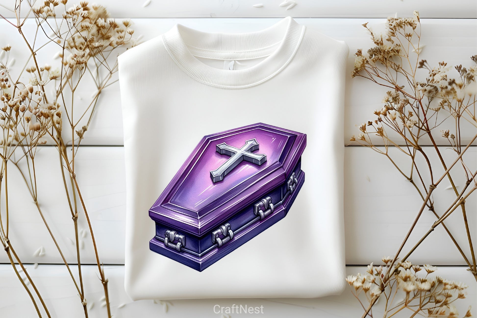 Purple Halloween Clipart Bundle - CraftNest - Digital Crafting and Art