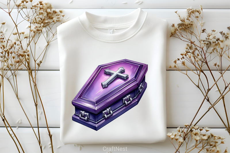 Purple Halloween Clipart Bundle - CraftNest - Digital Crafting and Art