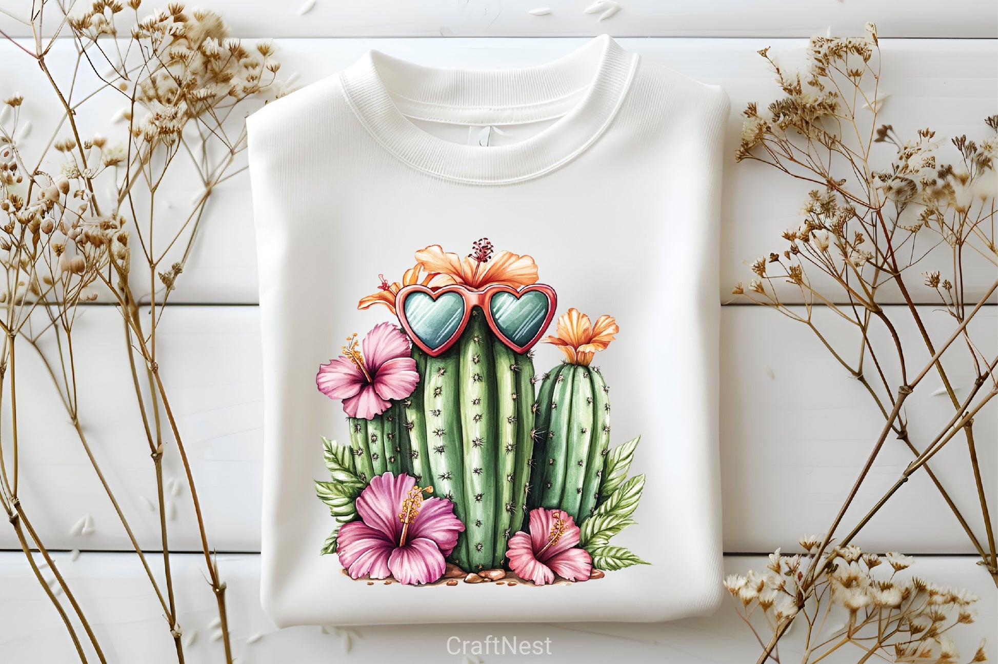 Summer Cactus Clipart Bundle 2 - CraftNest - Digital Crafting and Art