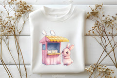 Pastel Summer Circus Clipart Bundle - CraftNest - Digital Crafting and Art