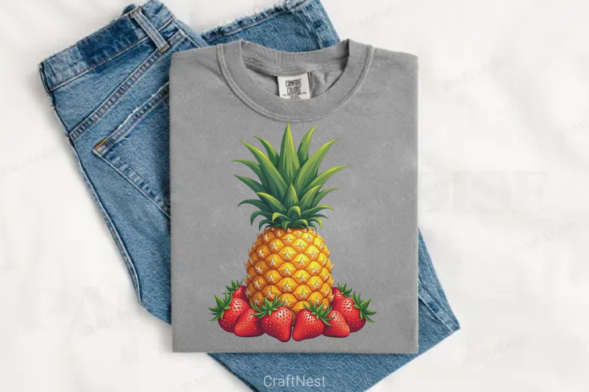 Pineapples Clipart Bundle - CraftNest - Digital Crafting and Art