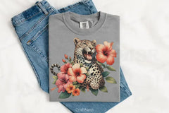 Summer Leopard Clipart Bundle - CraftNest - Digital Crafting and Art