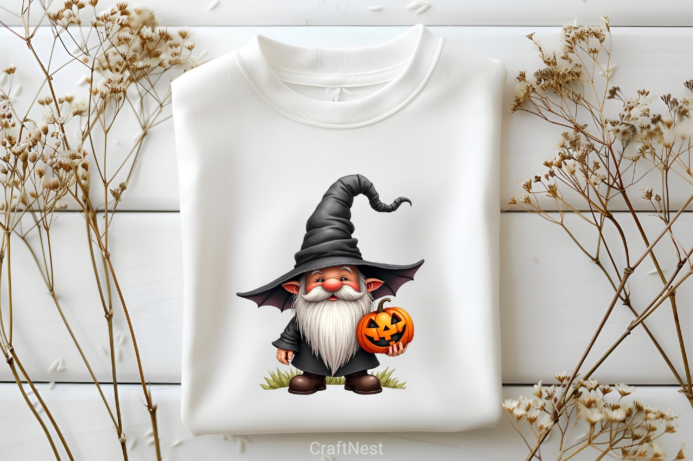 Halloween Gnome Clipart Bundle 2 - CraftNest - Digital Crafting and Art