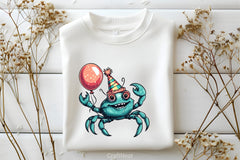 Tropical Turquoise Birthday Clipart Bundle - CraftNest - Digital Crafting and Art