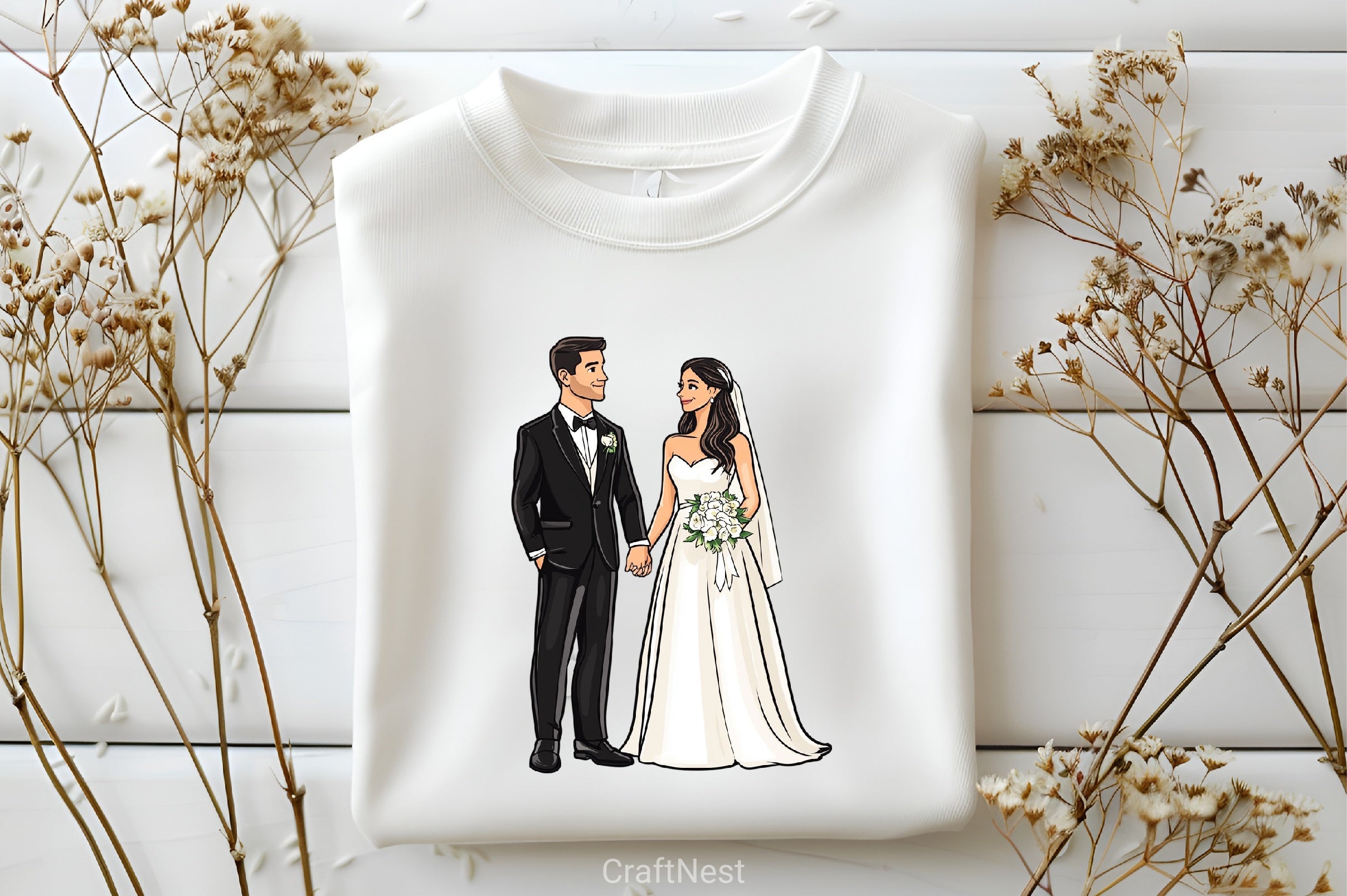 Elegant Wedding Clipart Bundle 2 - CraftNest - Digital Crafting and Art