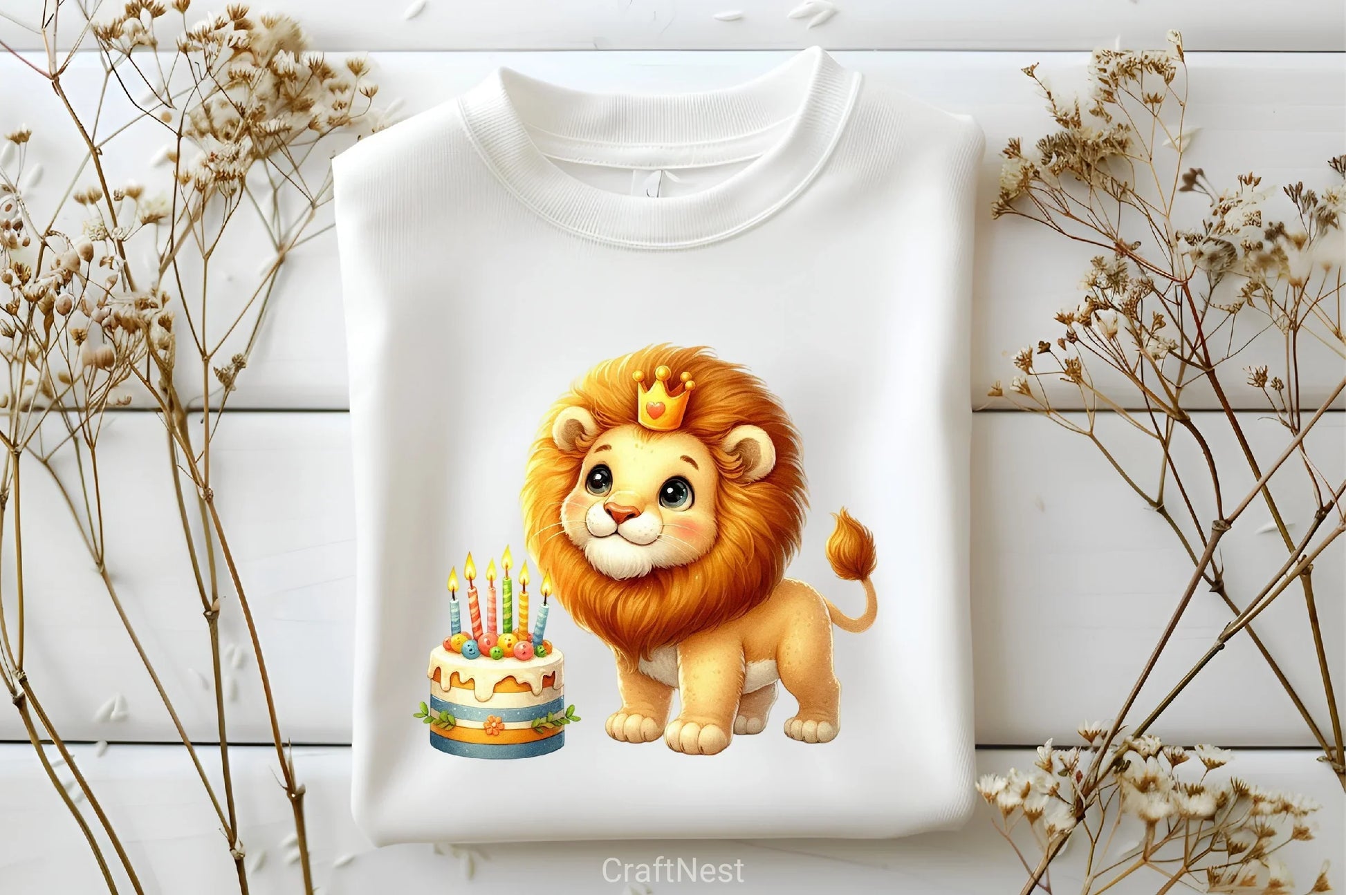 Cute Lion Clipart Bundle 2 - CraftNest - Digital Crafting and Art