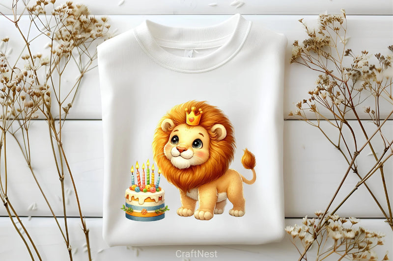 Cute Lion Clipart Bundle 2 - CraftNest - Digital Crafting and Art