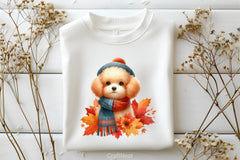 Autumn Dog Clipart Bundle - CraftNest - Digital Crafting and Art