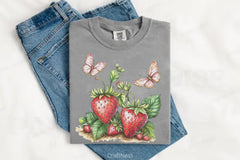 Warm Berry Spring Clipart Bundle 3 - CraftNest - Digital Crafting and Art