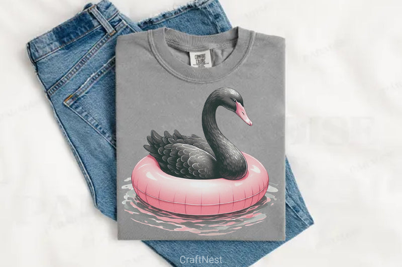 Black & Pink Summer Clipart Bundle 1 - CraftNest - Digital Crafting and Art