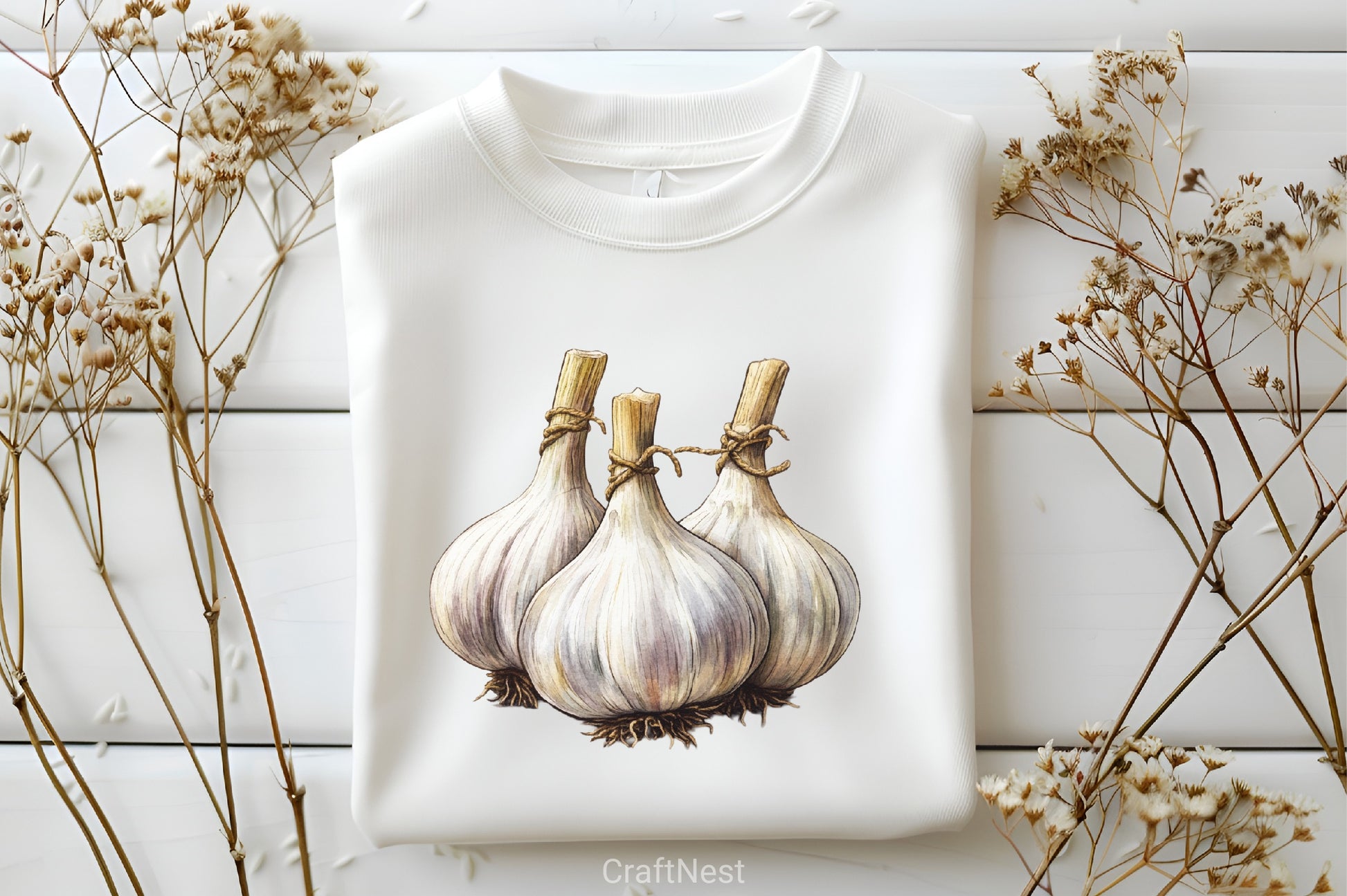 Garlic Clipart Bundle - CraftNest - Digital Crafting and Art