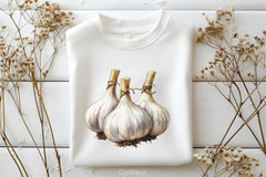 Garlic Clipart Bundle - CraftNest - Digital Crafting and Art
