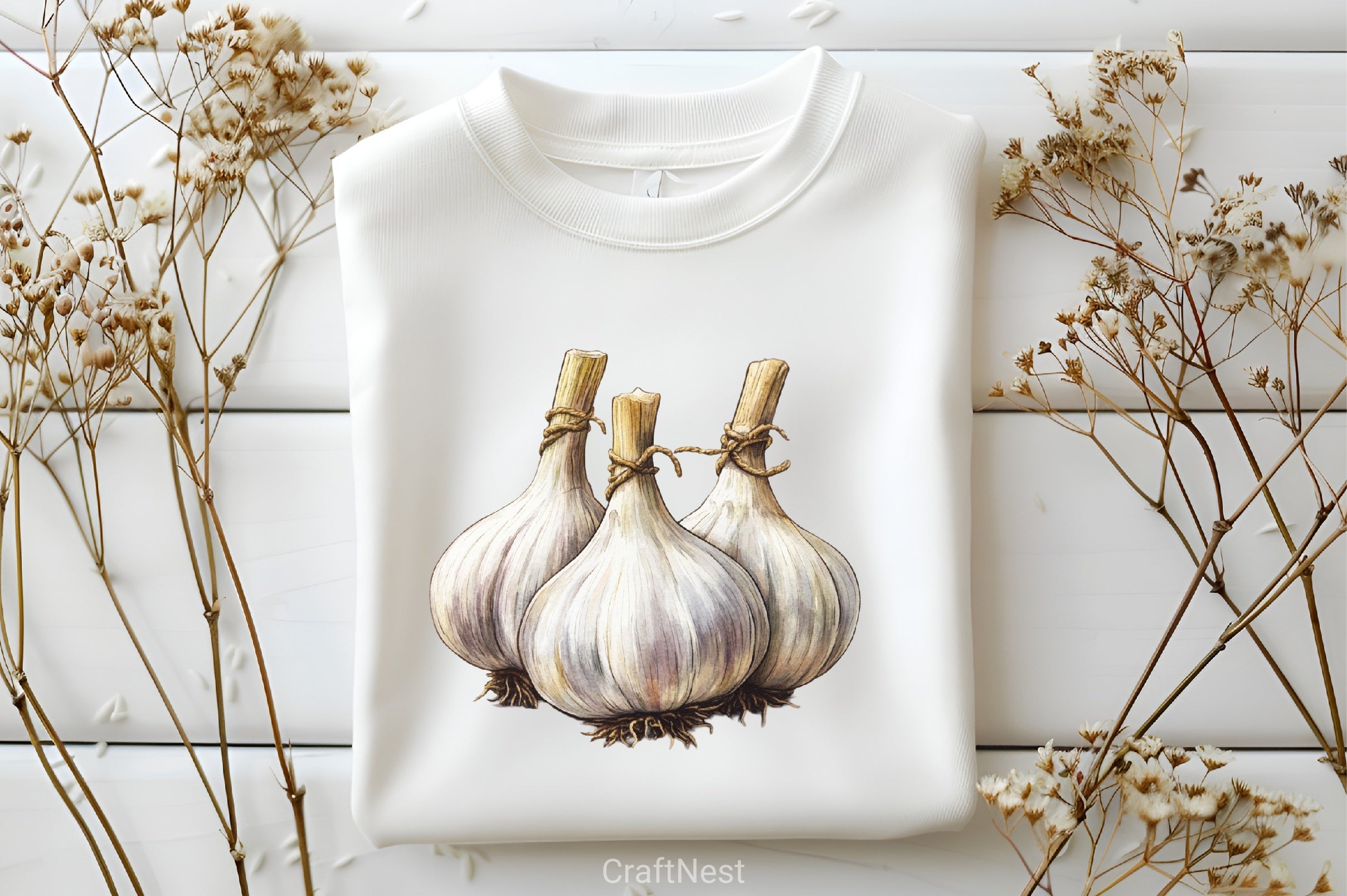 Garlic Clipart Bundle - CraftNest - Digital Crafting and Art