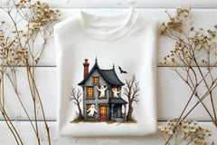 Halloween House Clipart Bundle 5 - CraftNest - Digital Crafting and Art