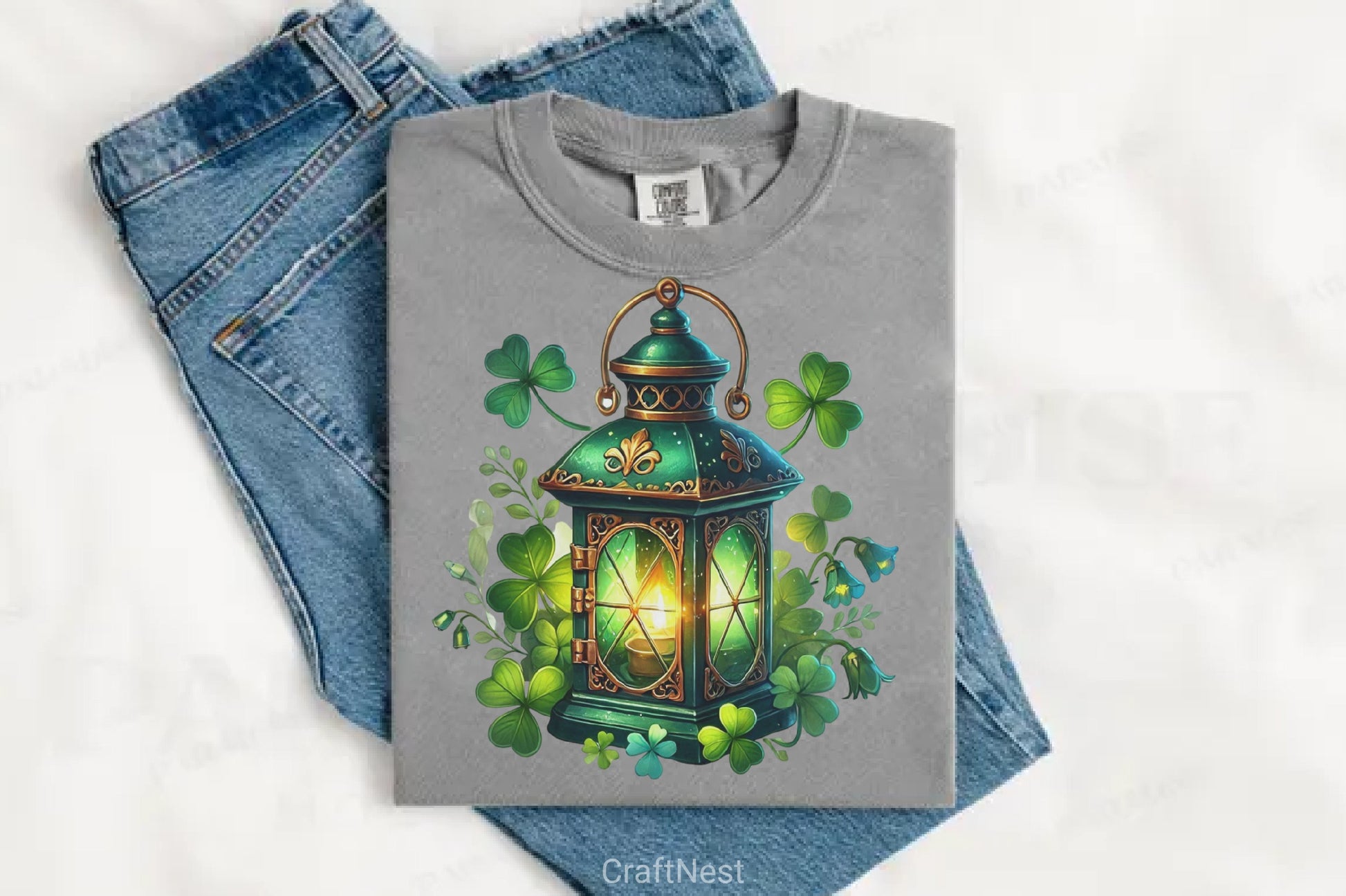 St. Patrick's Day Lantern Clipart Bundle - CraftNest - Digital Crafting and Art