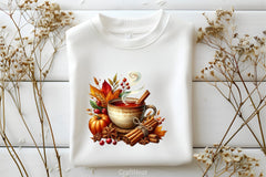 Rustic Cozy Autumn Clipart Bundle 12 - CraftNest - Digital Crafting and Art