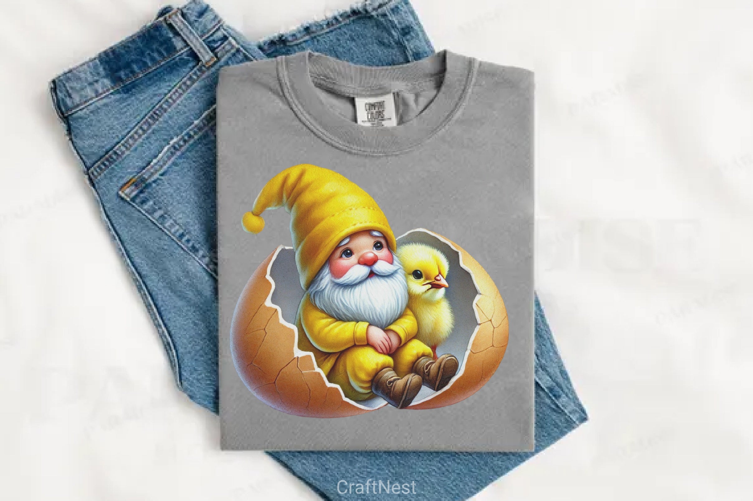 Easter Gnomes Clipart Bundle - CraftNest - Digital Crafting and Art