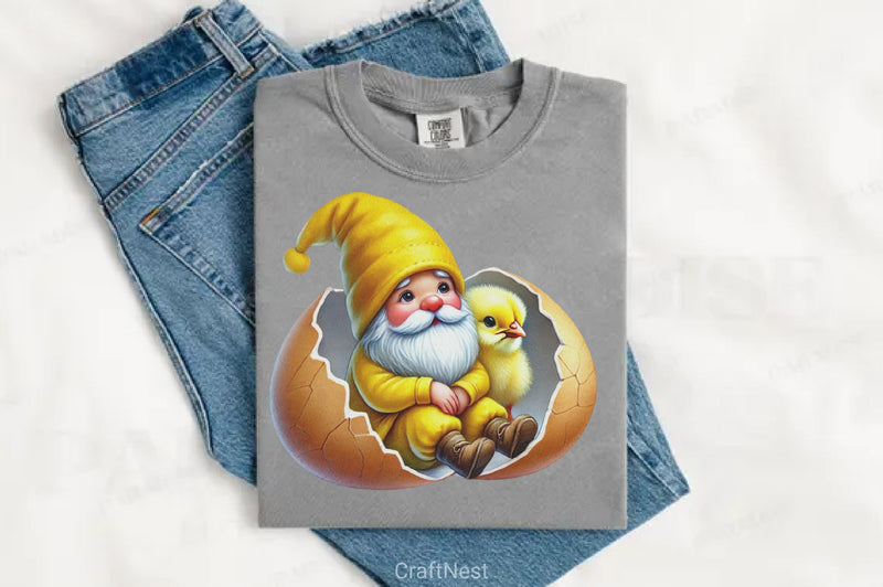 Easter Gnomes Clipart Bundle - CraftNest - Digital Crafting and Art