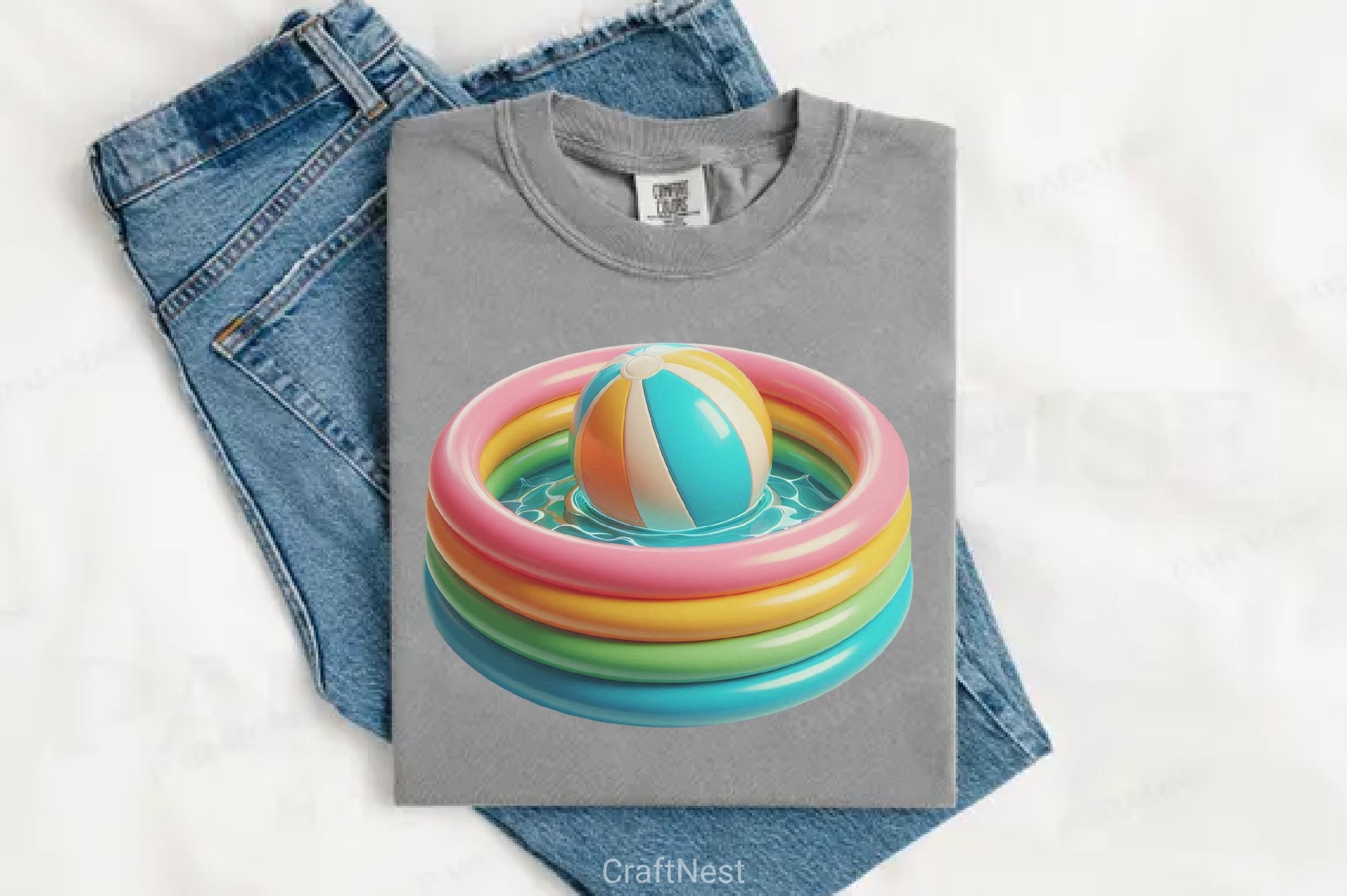 Summer Beach Clipart Bundle - CraftNest - Digital Crafting and Art