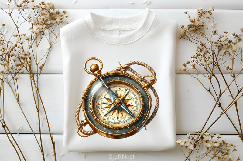 Nautical Summer Clipart Bundle - CraftNest - Digital Crafting and Art