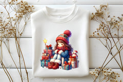 Christmas Winter Girl Clipart Bundle 2 - CraftNest - Digital Crafting and Art