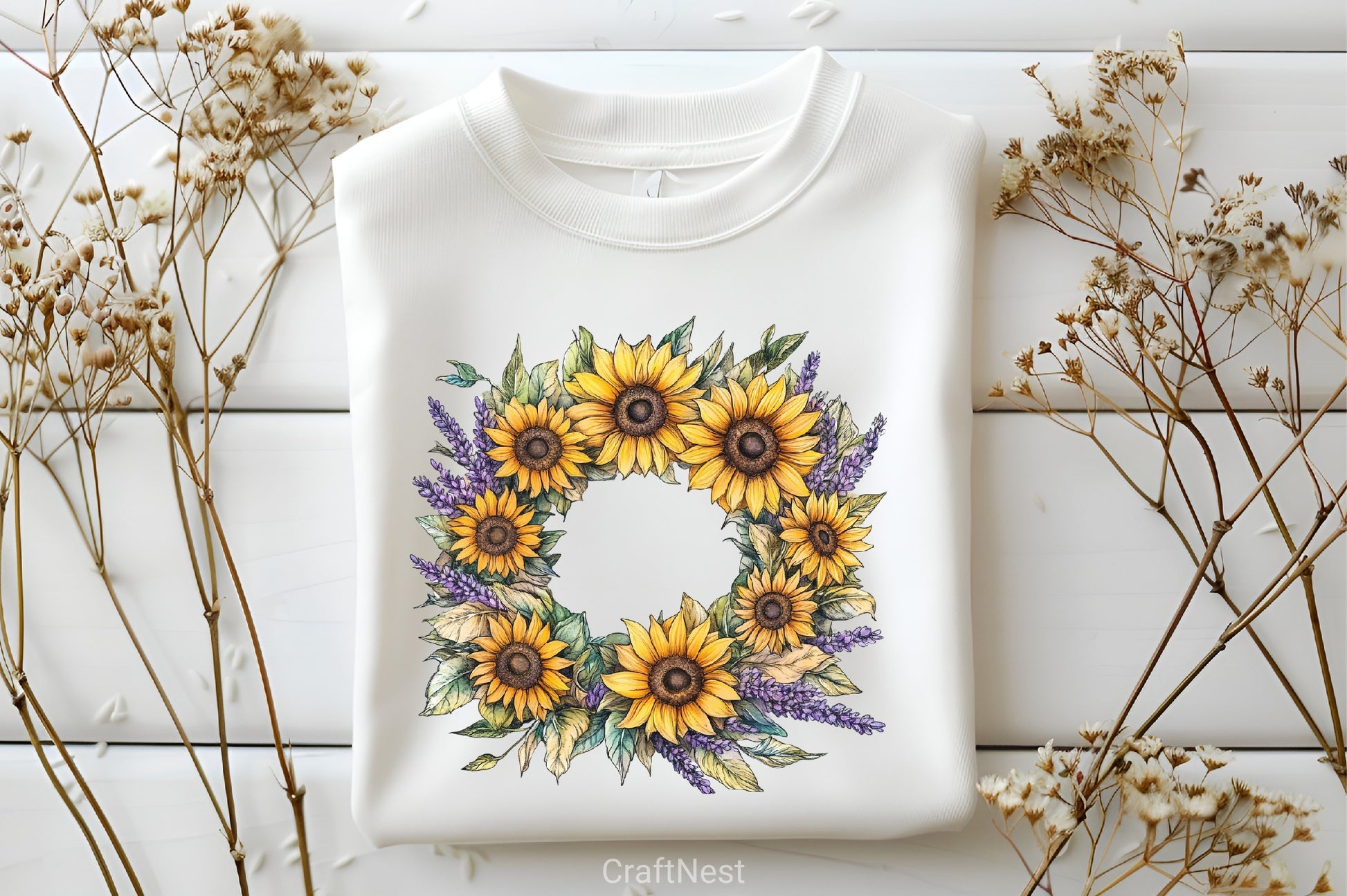 Mother's Day Wreath Clipart Bundle - CraftNest - Digital Crafting and Art