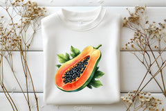 Papaya Fruit Clipart Bundle - CraftNest - Digital Crafting and Art