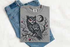 Gothic Owls Clipart Bundle - CraftNest - Digital Crafting and Art