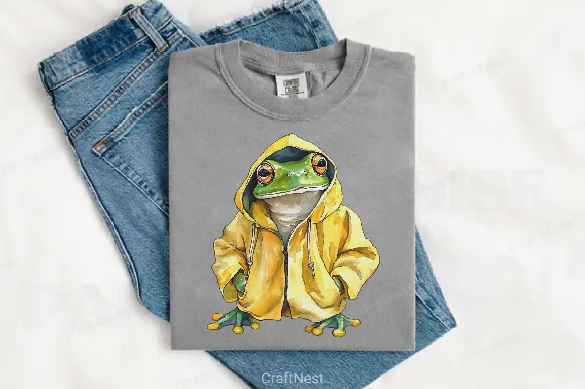 Spring Frog Clipart Bundle 2 - CraftNest - Digital Crafting and Art