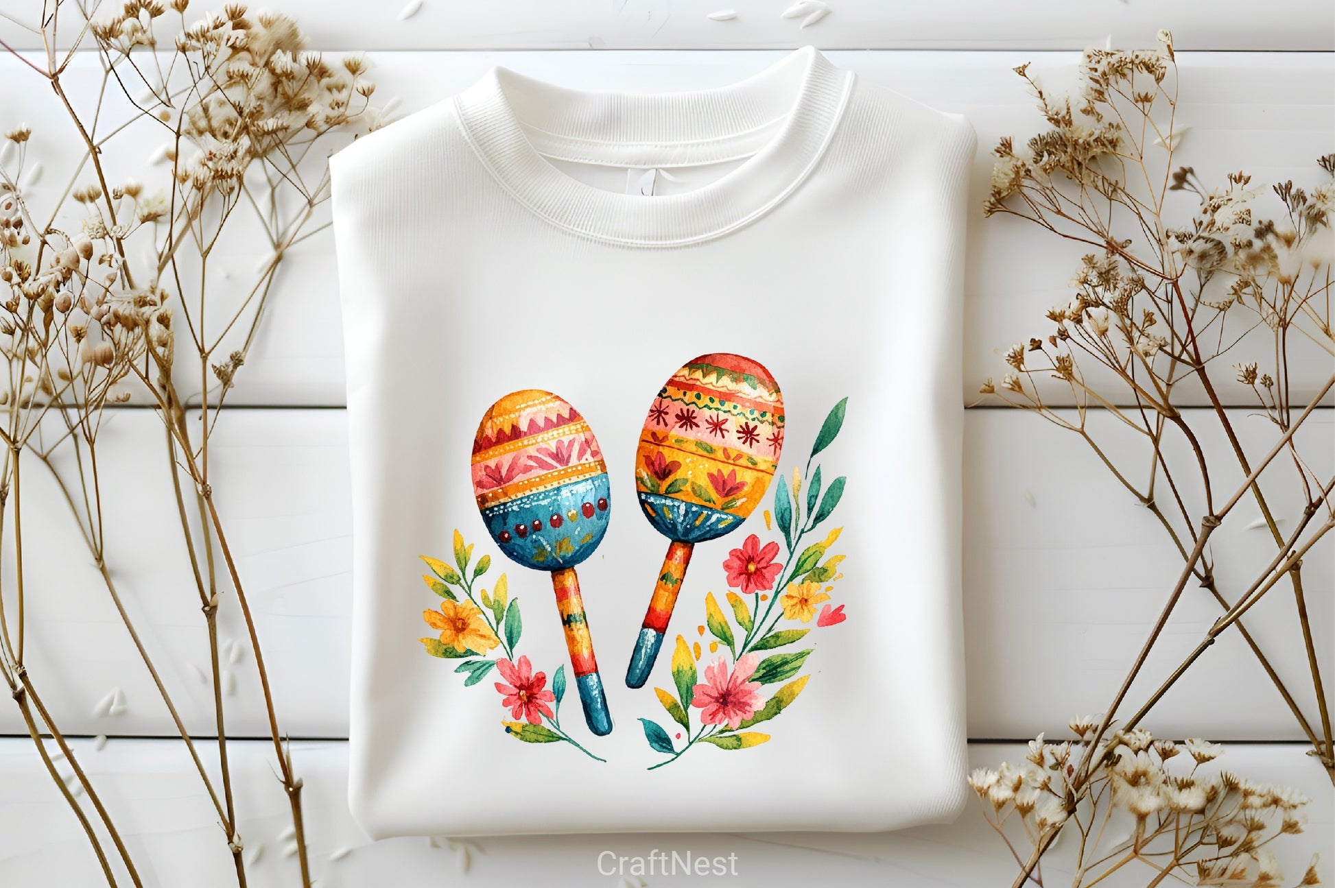 Mexican Festival Clipart Bundle - CraftNest - Digital Crafting and Art