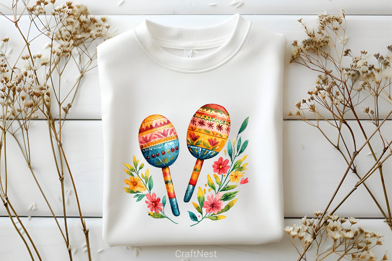 Mexican Festival Clipart Bundle - CraftNest - Digital Crafting and Art