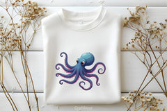 Cute Octopus Clipart Bundle - CraftNest - Digital Crafting and Art